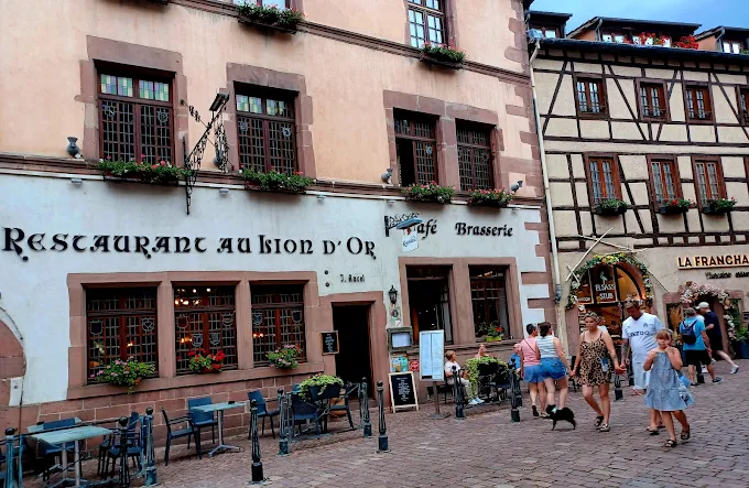 La carte du restaurant Le lion d’Or à Kaysersberg Wintzenheim 0